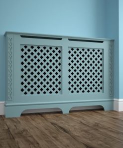 Okyanus Mavisi Nakış Motifli Petek Kaplama - 135 cm