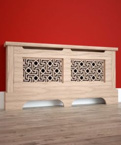 Meşe Rengi Klasik Motifli Petek Kaplama - 118 cm