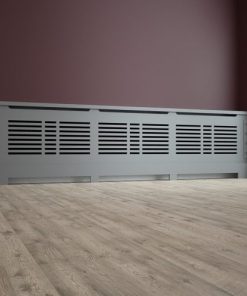 Metalik Gri Petek Kaplama - 256 cm